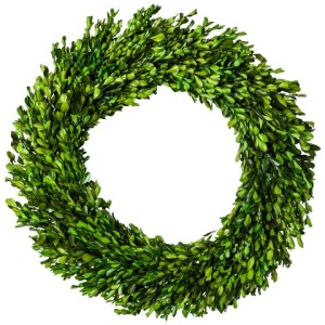 boxwood wreath round