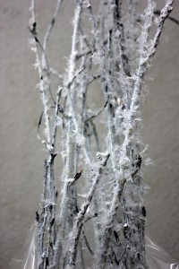 Birch Branch - White Opal Lace