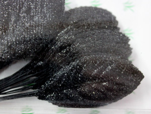 Corsage Leaves - Black