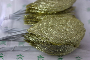 Corsage Leaves - Gold