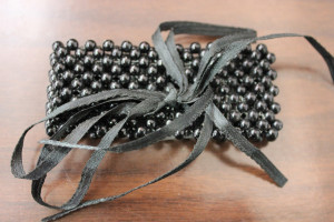 Pearl Wristlet - Black 2 - Photo Credit Allison Linder