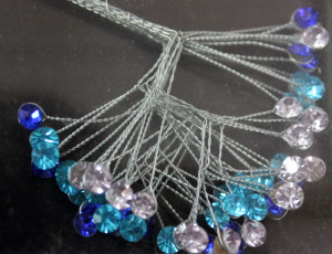 Rhinestone Sprays - Blue, Lt. Blue, Turquoise