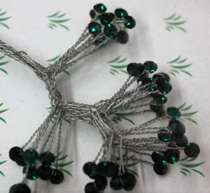 Rhinestone Sprays - Emerald