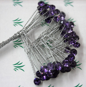 Rhinestone Sprays - Purple