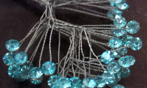 Rhinestone Sprays - Turquoise