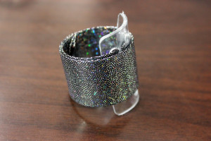 Wrap Wristlet - Back Shimmer - Photo Credit Allison Linder