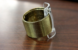 Wrap Wristlet - Classic Gold - Photo Credit Allison Linder