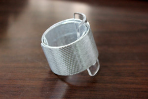 Wrap Wristlet - Classic Silver - Photo Credit Allison Linder