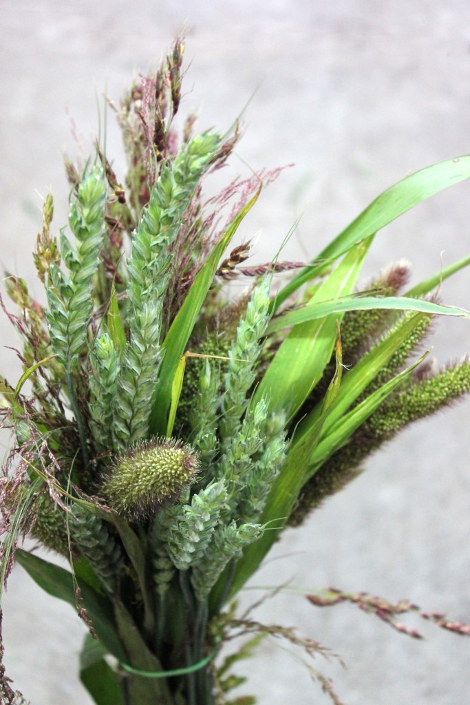 Wild Grass Bouquet - Detail - Photo Credit Allison Linder