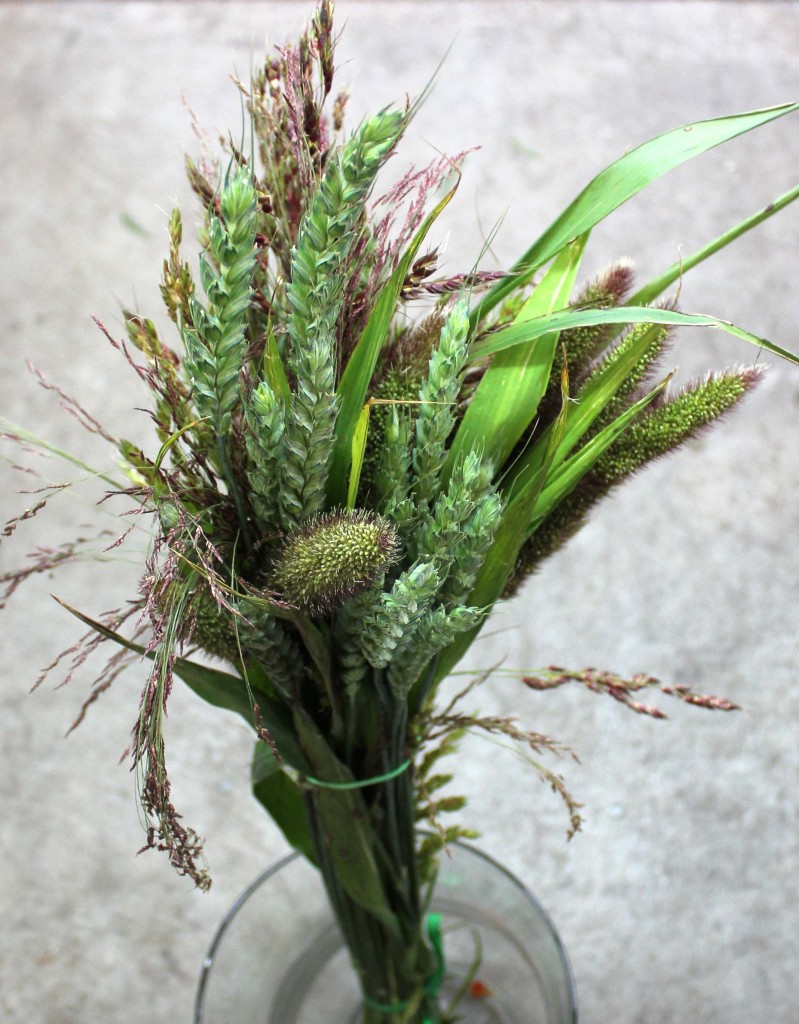 Wild Grass Bouquet - Side - Photo Credit Allison Linder