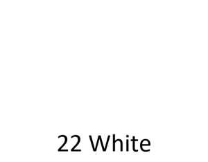 22 White